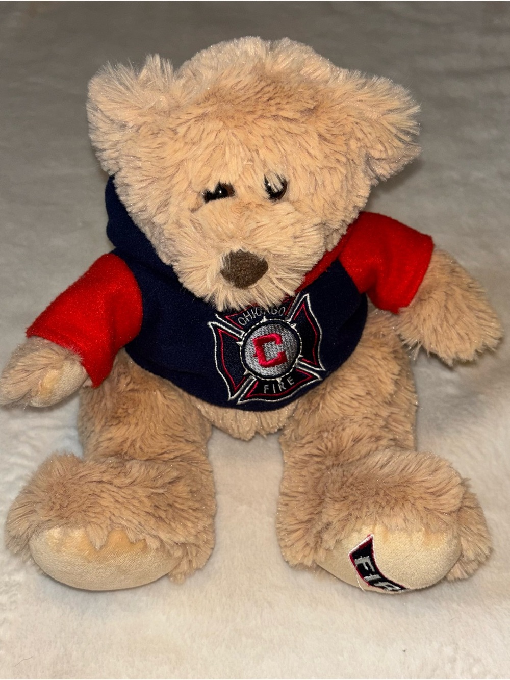 Chicago Fire Soccer Club plush teddy bear